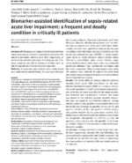9. Biomarker-assisted identification of sepsis-related